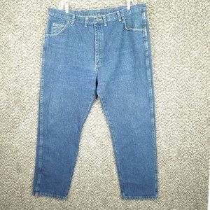 WRANGLER Mens 44x30 Classic Fit Straight Legs Jean